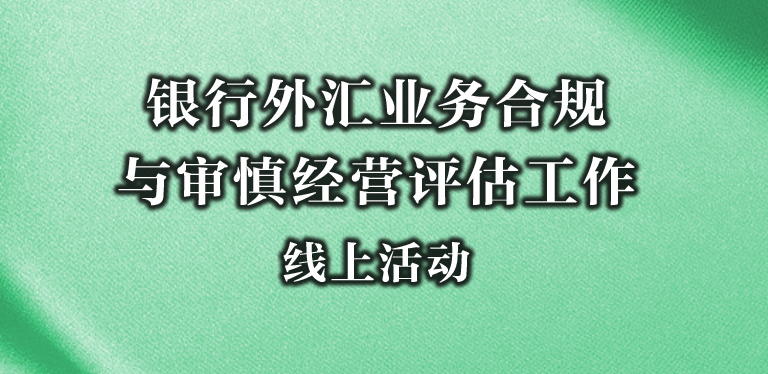 银行外汇业务合规与审慎经营评估工作